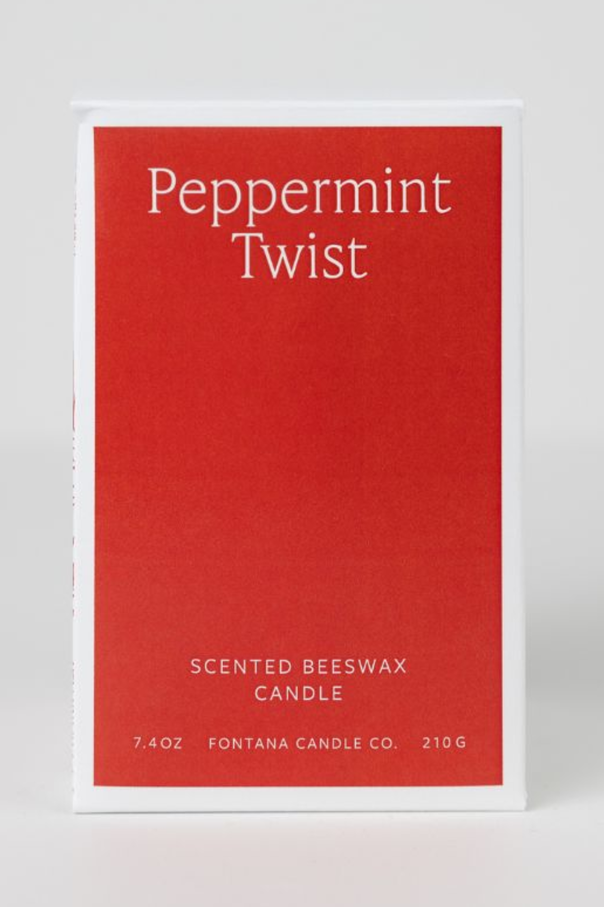 Peppermint Twist Essential Oil Beeswax Non Toxic Candle