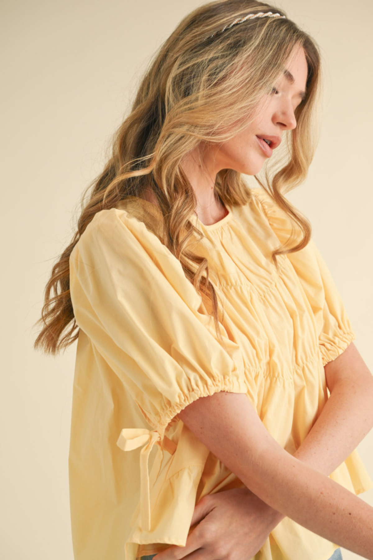 Margot Butter Yellow Top