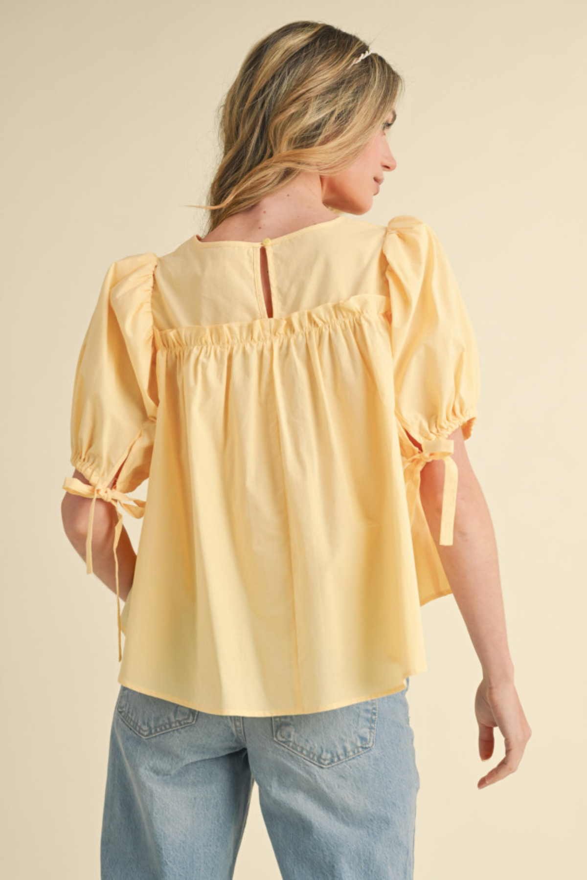 Margot Butter Yellow Top