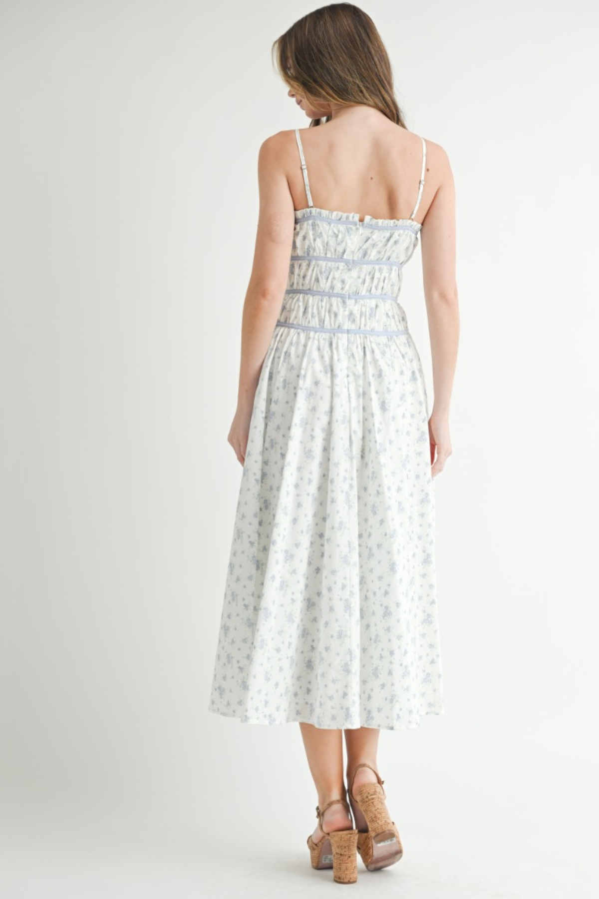 Elodie Floral Midi Dress