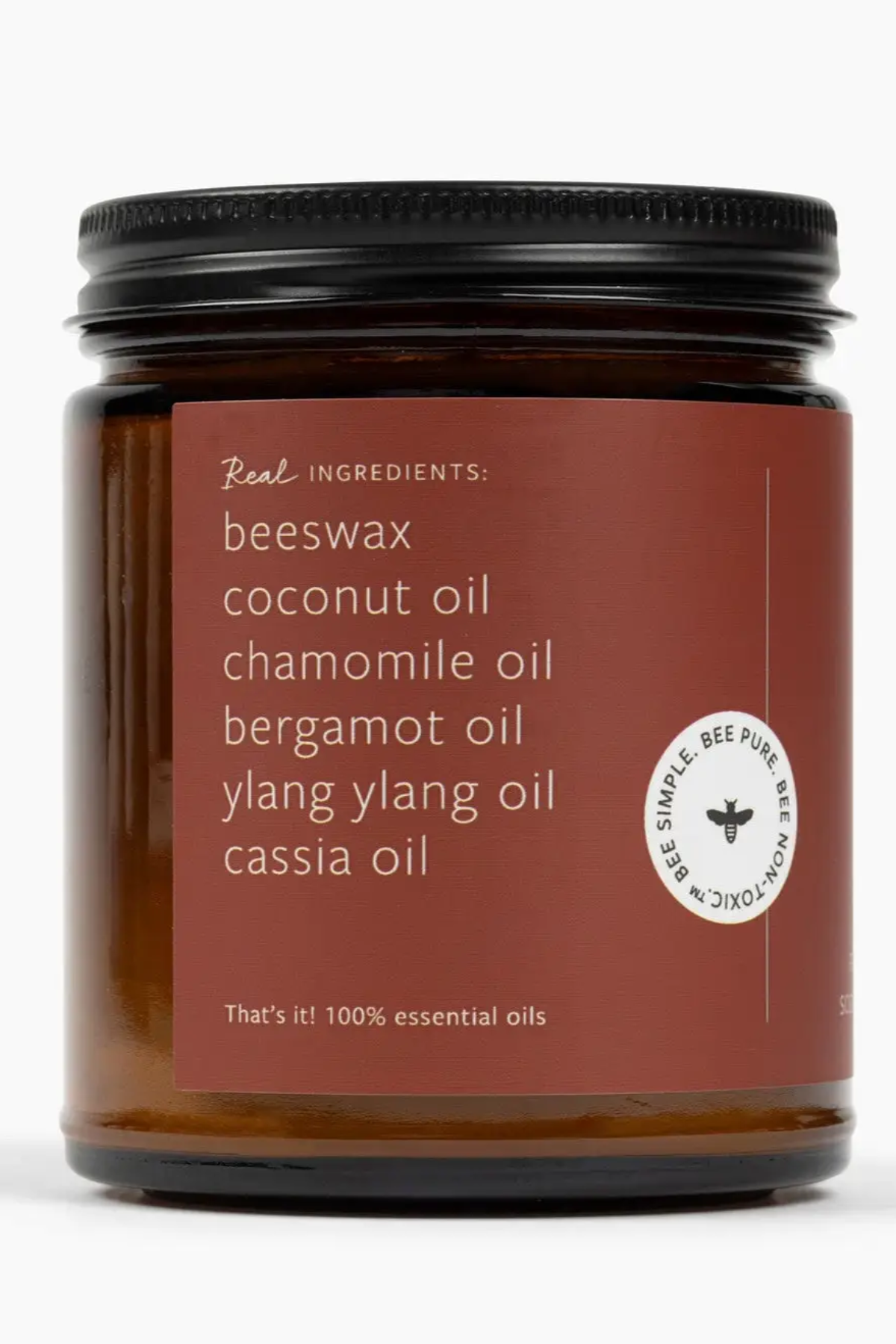 Harvest Apple Beeswax & Essential Oil Non Toxic Candle