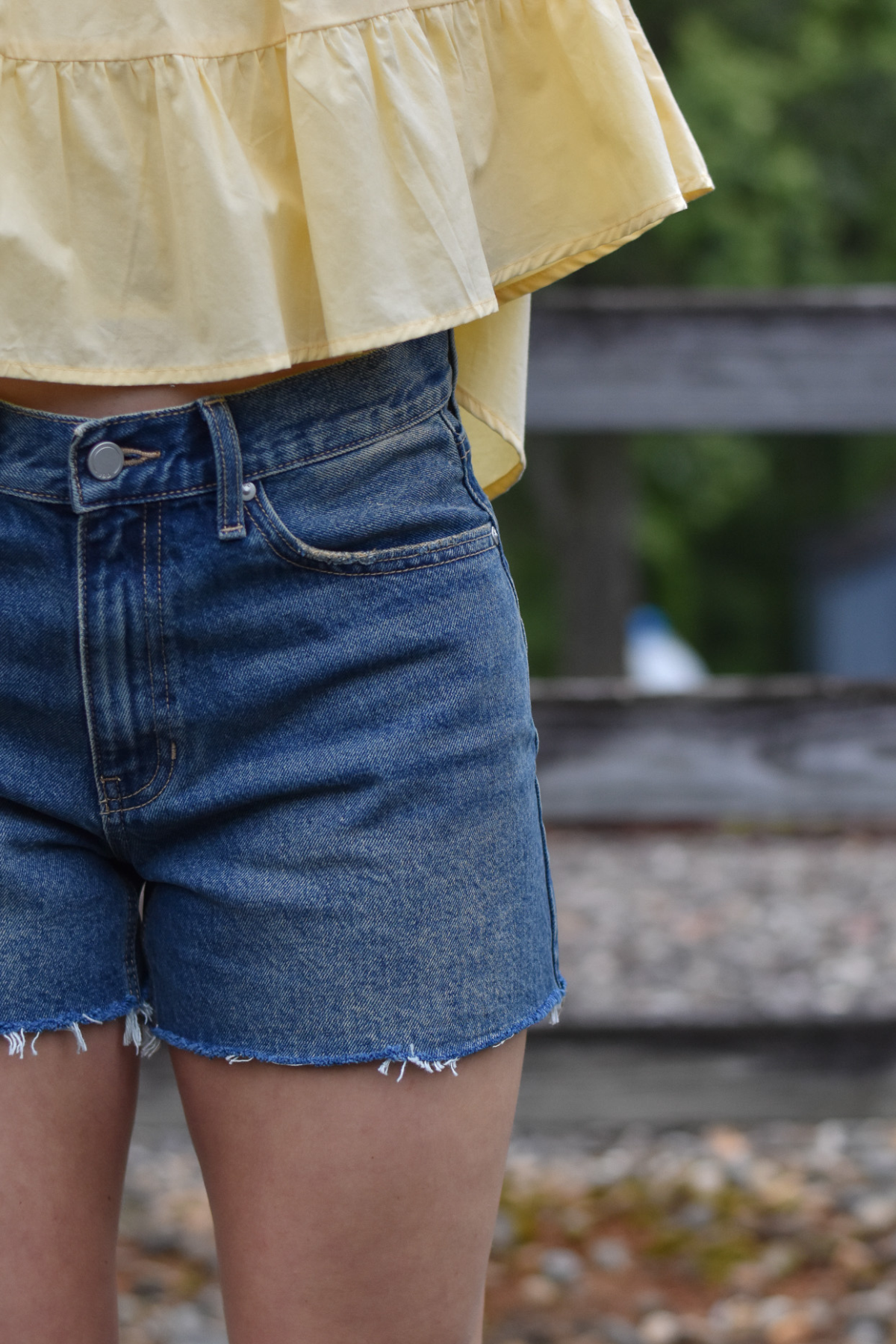 Vintage High-Rise Shorts