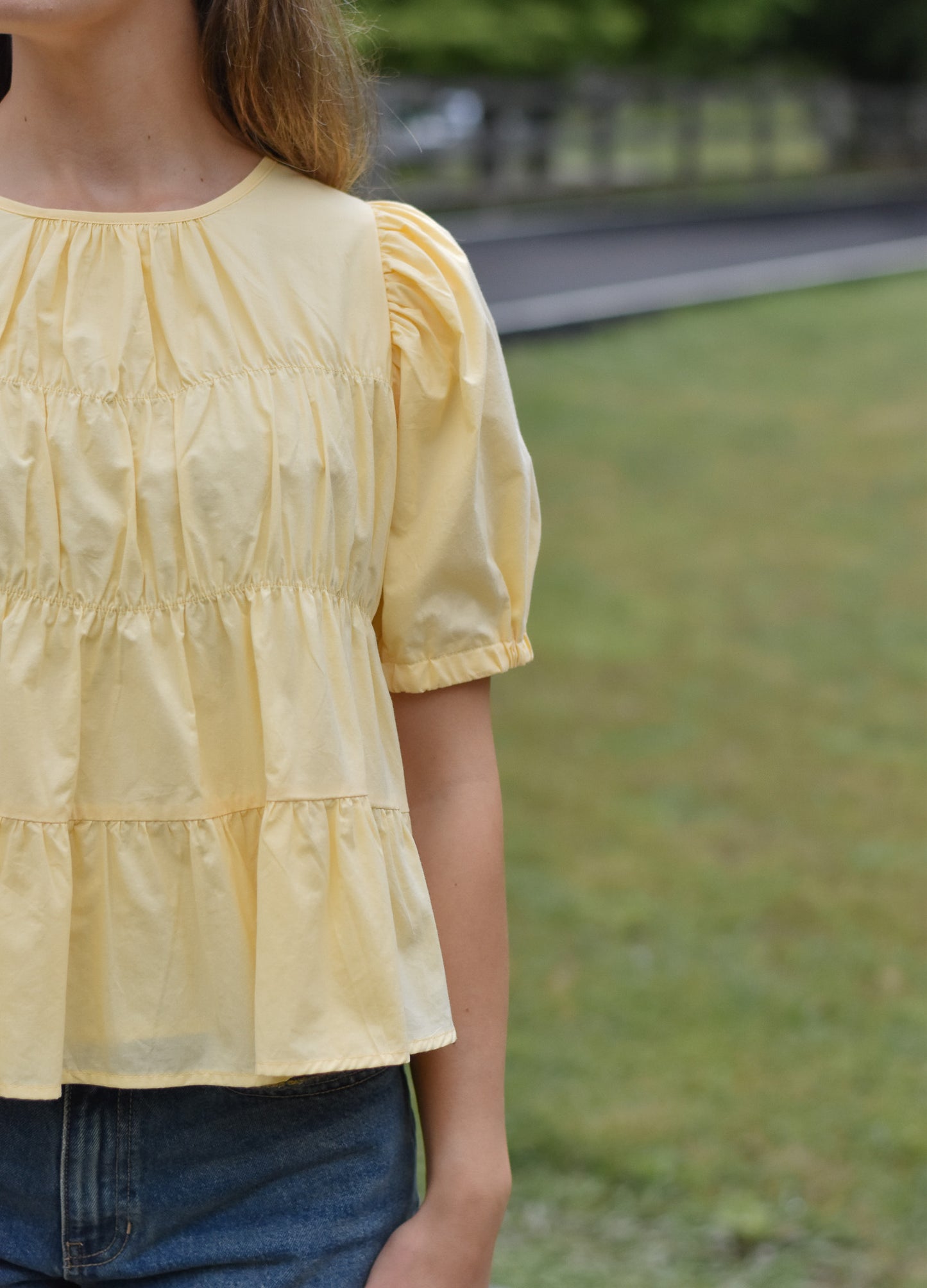 Margot Butter Yellow Top