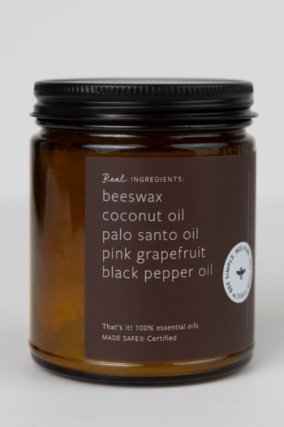 Fireside Essential Oil Beeswax Non Toxic Candle