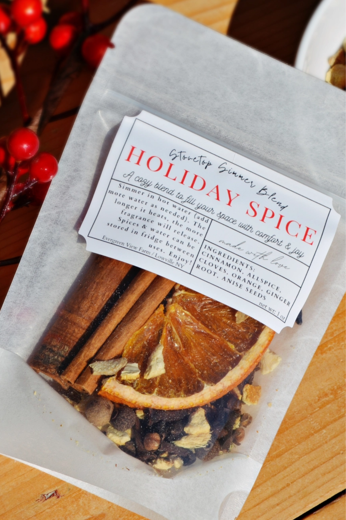 Simmer Stovetop Potpourri Holiday Spice Fall Christmas Blend