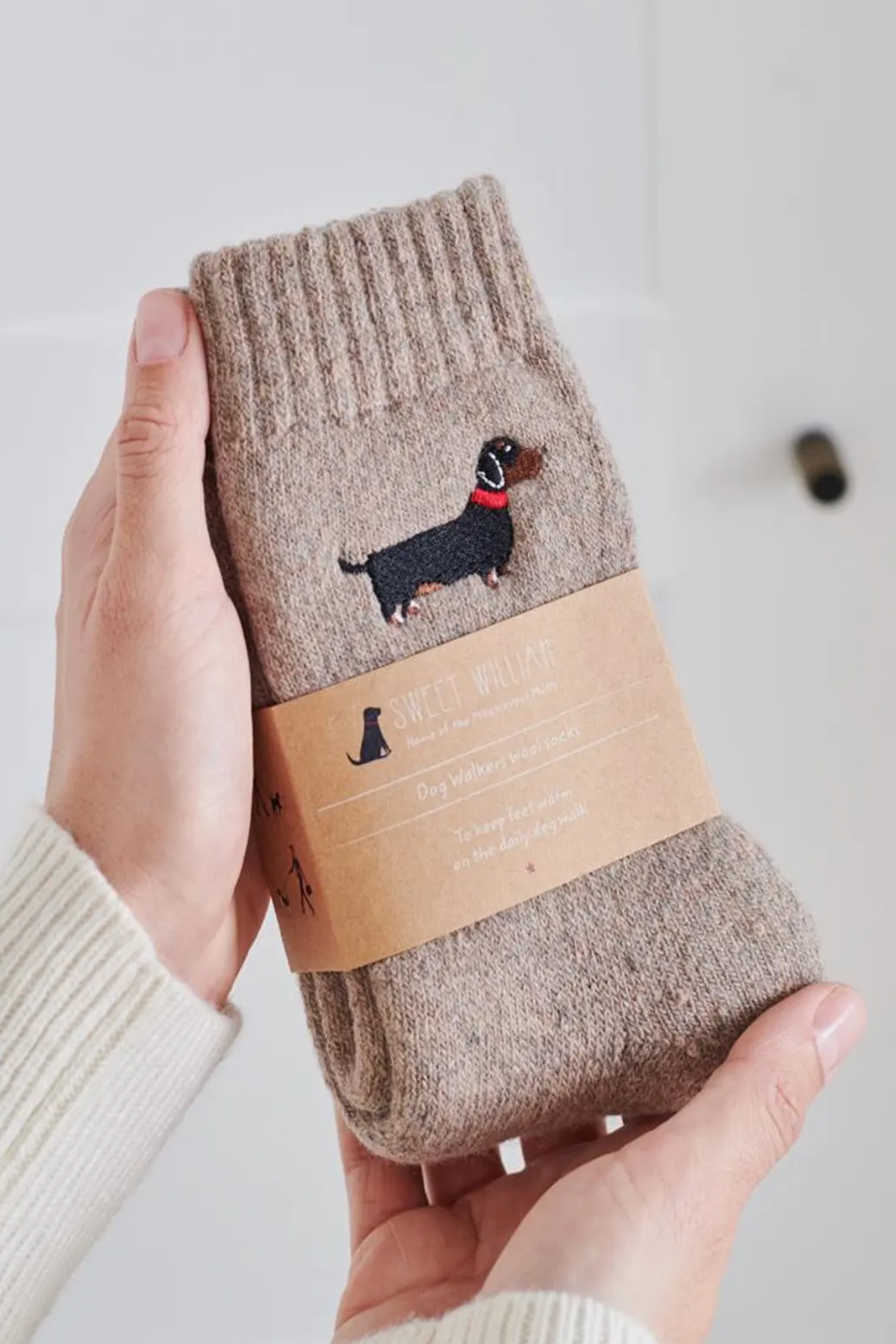 Dog Walking Socks - Dachshund