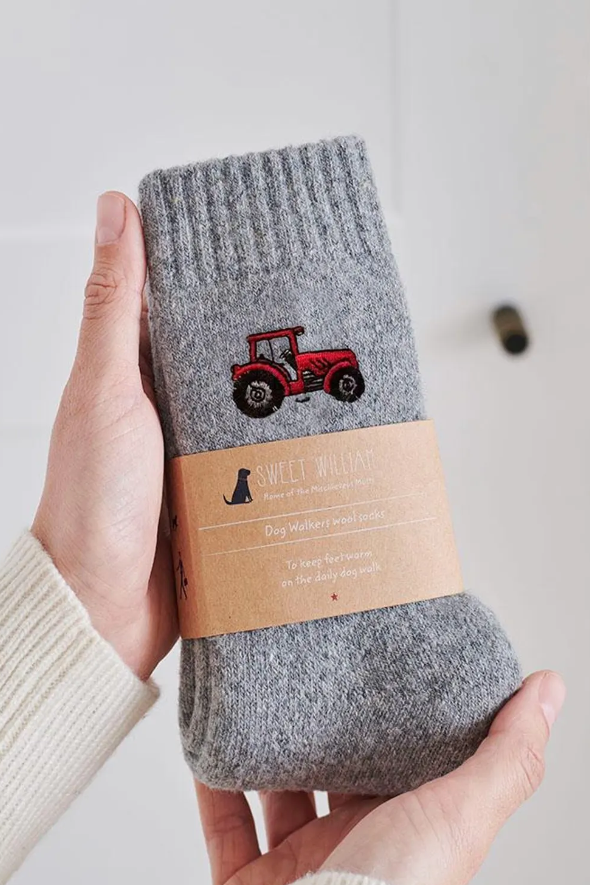 Tractor Countryside Walking Socks