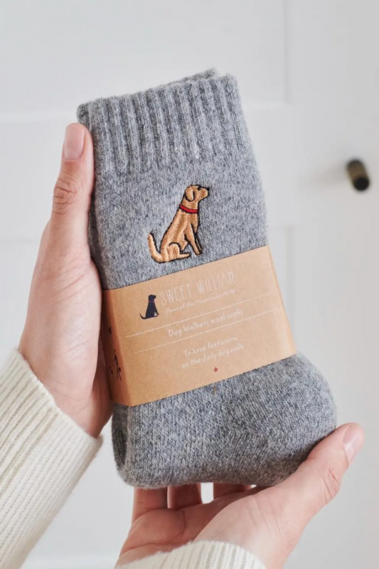 Dog Walking Socks - Golden Retriever