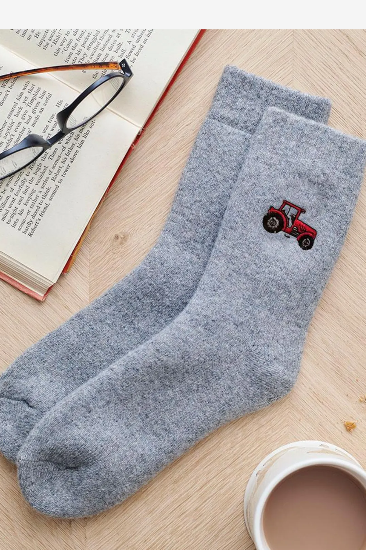 Tractor Countryside Walking Socks