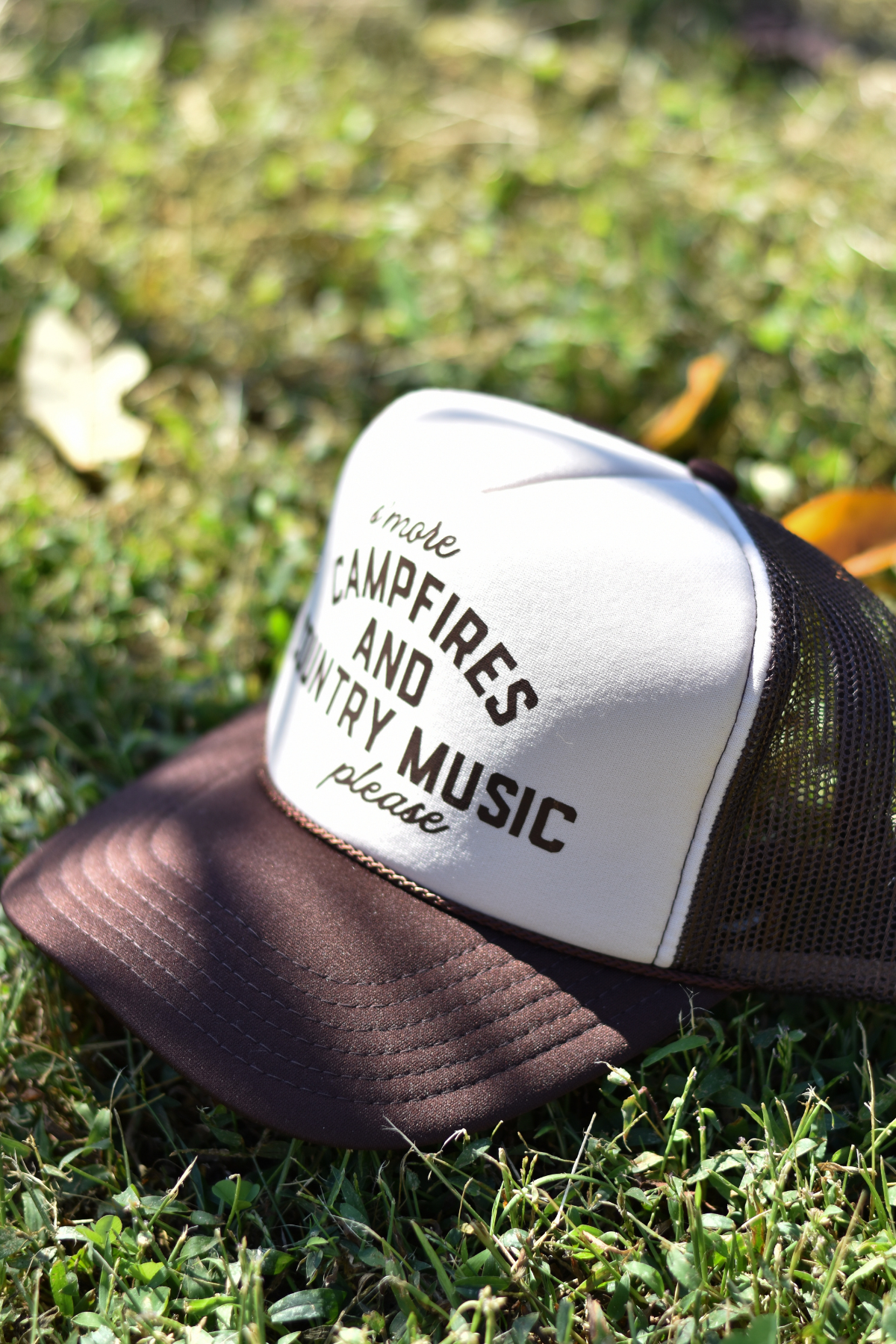 Campfires & Country Music Trucker Hat