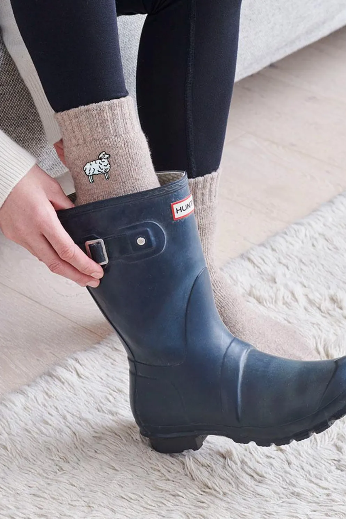 Sheep Countryside Walking Socks