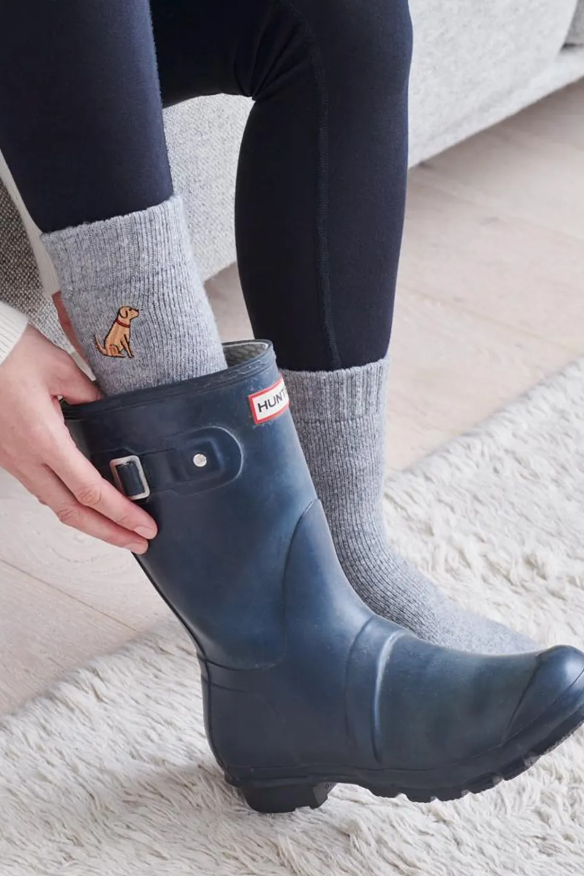Dog Walking Socks - Golden Retriever