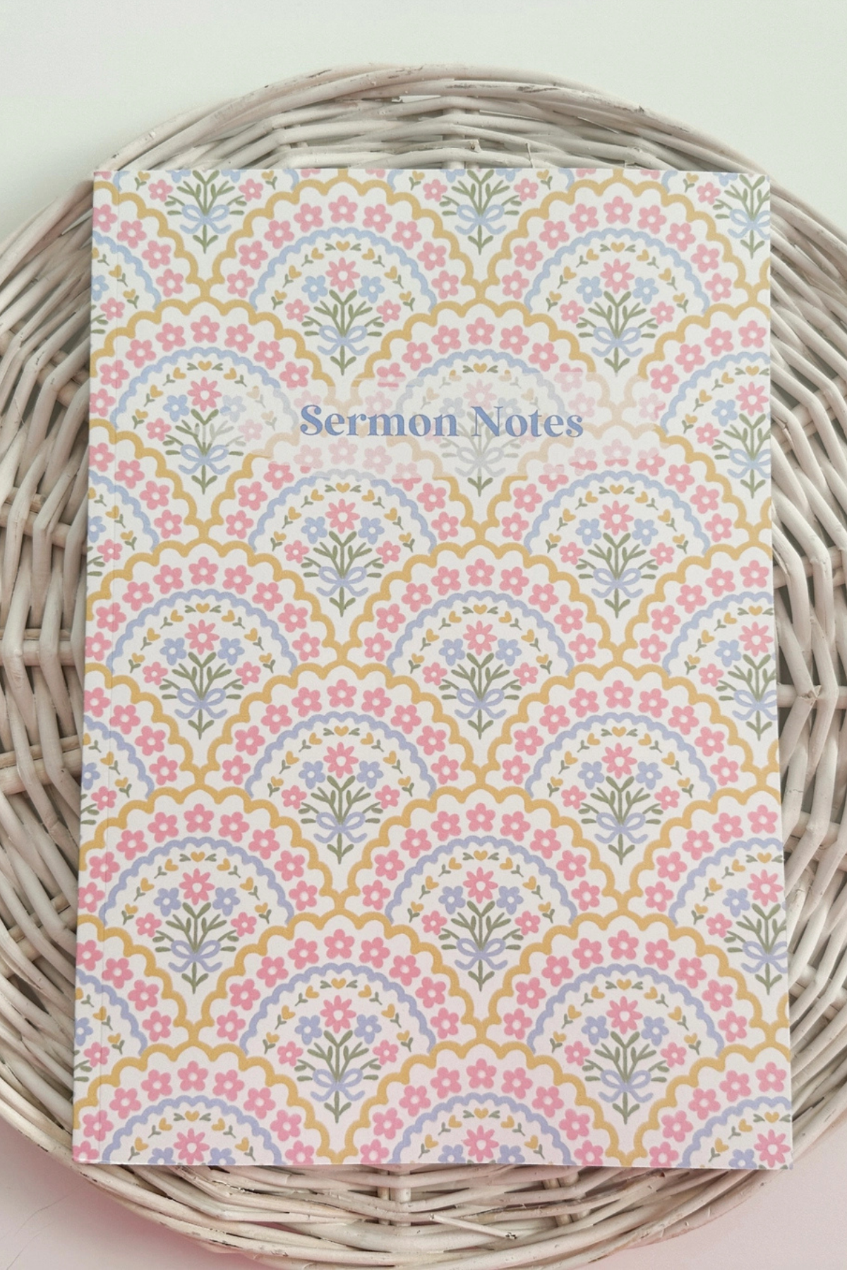 Scalloped Sermon Notebook