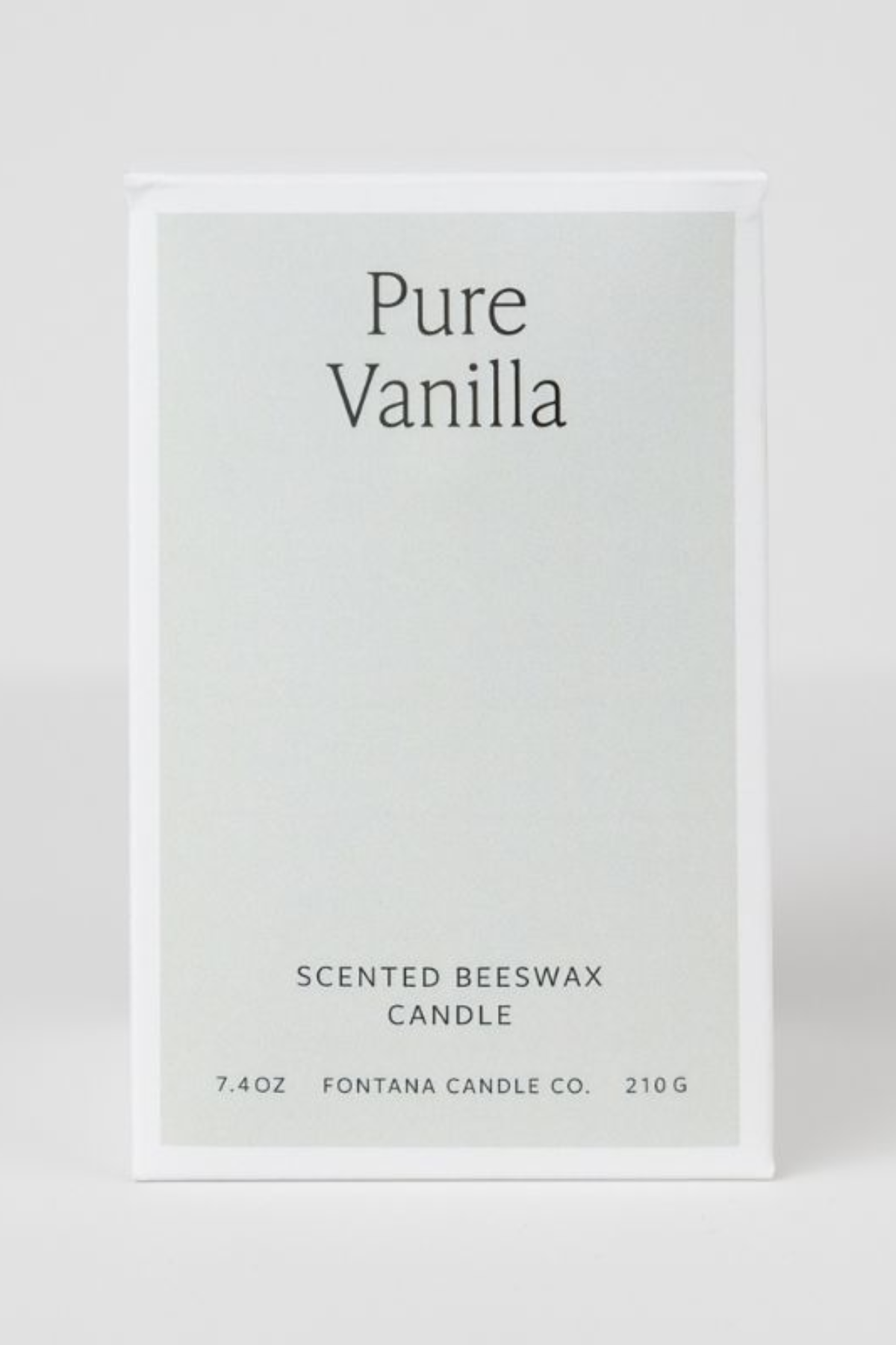 Pure Vanilla Essential Oil Beeswax Jar Candle: Non-Toxic